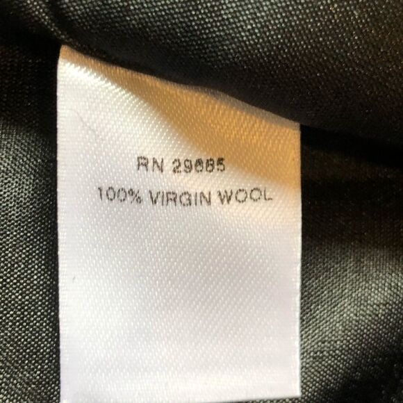 Pendleton Long wool  lined skirt Gray Petite 12 - Picture 6 of 8